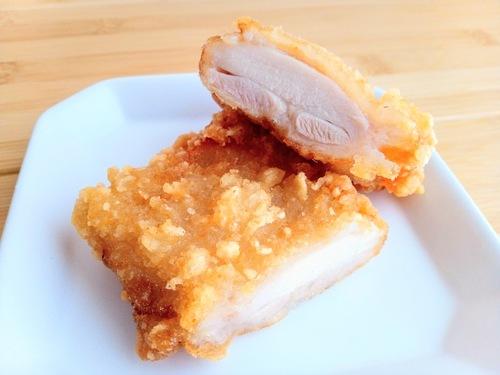 ローソンパリチキのカット断面