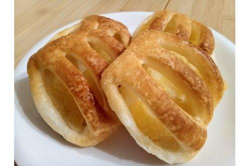セブンイレブンのりんごデニッシュが4つで138円とお買い得！朝食やおやつに！