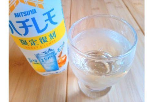 三ツ矢ハチレモはお酒の割りものにぴったり！ぎゅぎゅっとレモンの爽快サイダー