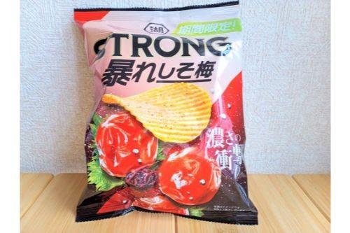 夏を解放せよ！湖池屋STRONGポテトチップスに暴れまわる梅しそフレーバーが登場！