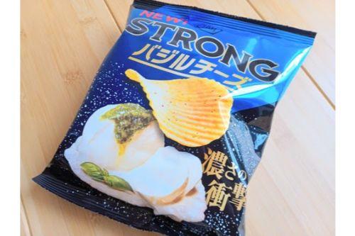 絶対美味しいやつ！湖池屋STRONGにバジル香るさわやかフレーバーが新登場！