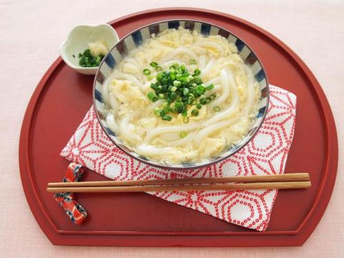 【とろとろしょうが玉子うどん】優しい味わいで食べやすい！