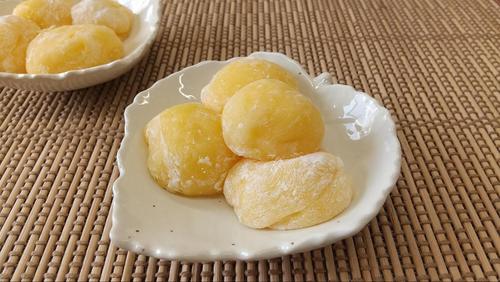 【バター餅】白玉粉で作るからずっと柔らか！レンジで簡単
