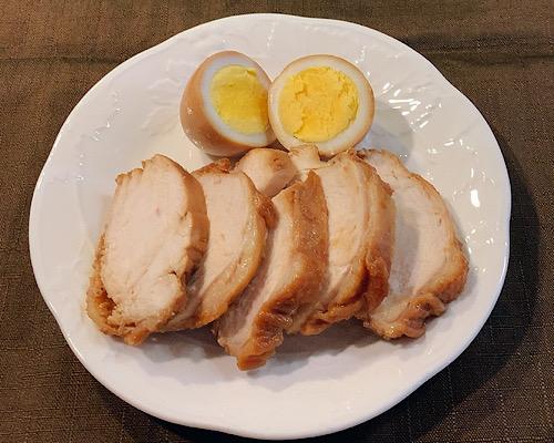【鶏むね肉のチャーシュー】鍋ひとつで簡単調理！