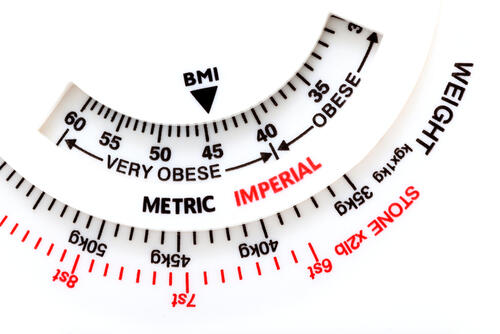 BMI測定器の写真