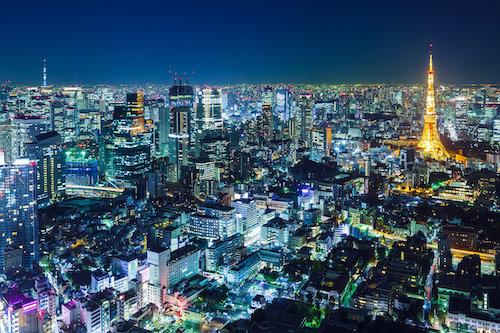 ゆったり過ごす週末の夜をイメージした「東京の夜景」