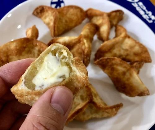 包んで揚げるだけ！栗きんとんのスイーツ餃子